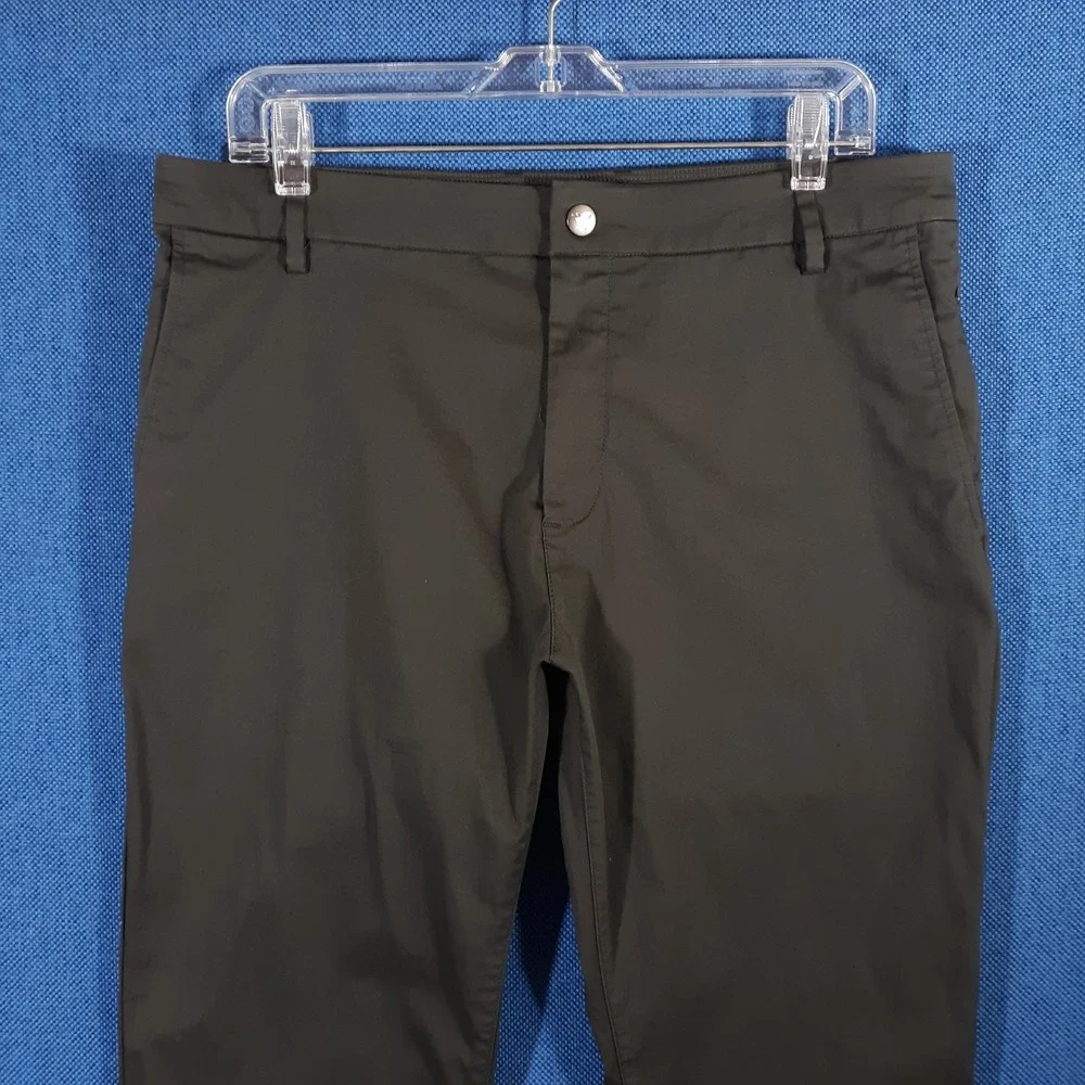 Birddogs Pants Mens 34 x 30 Gray Tapered Leg Chino Boom. For Your Boomstick
